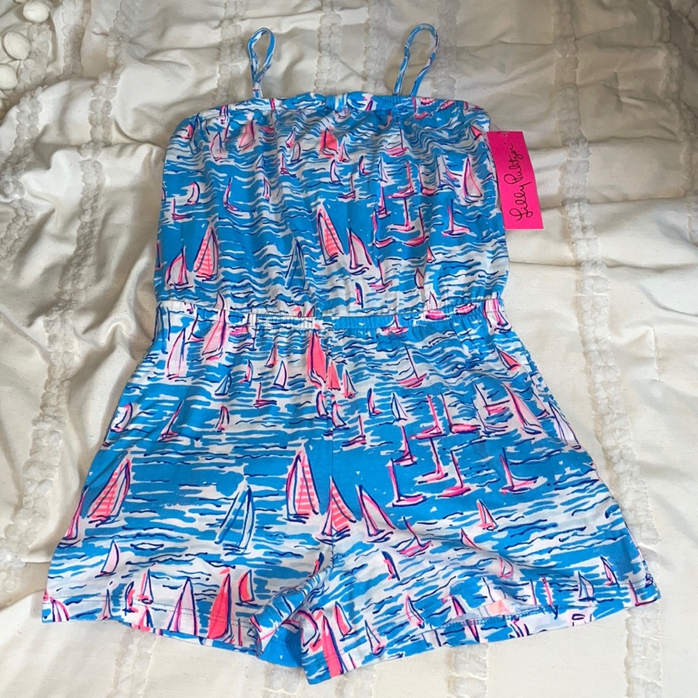 NWT. Girls Lilly Pulitzer romper